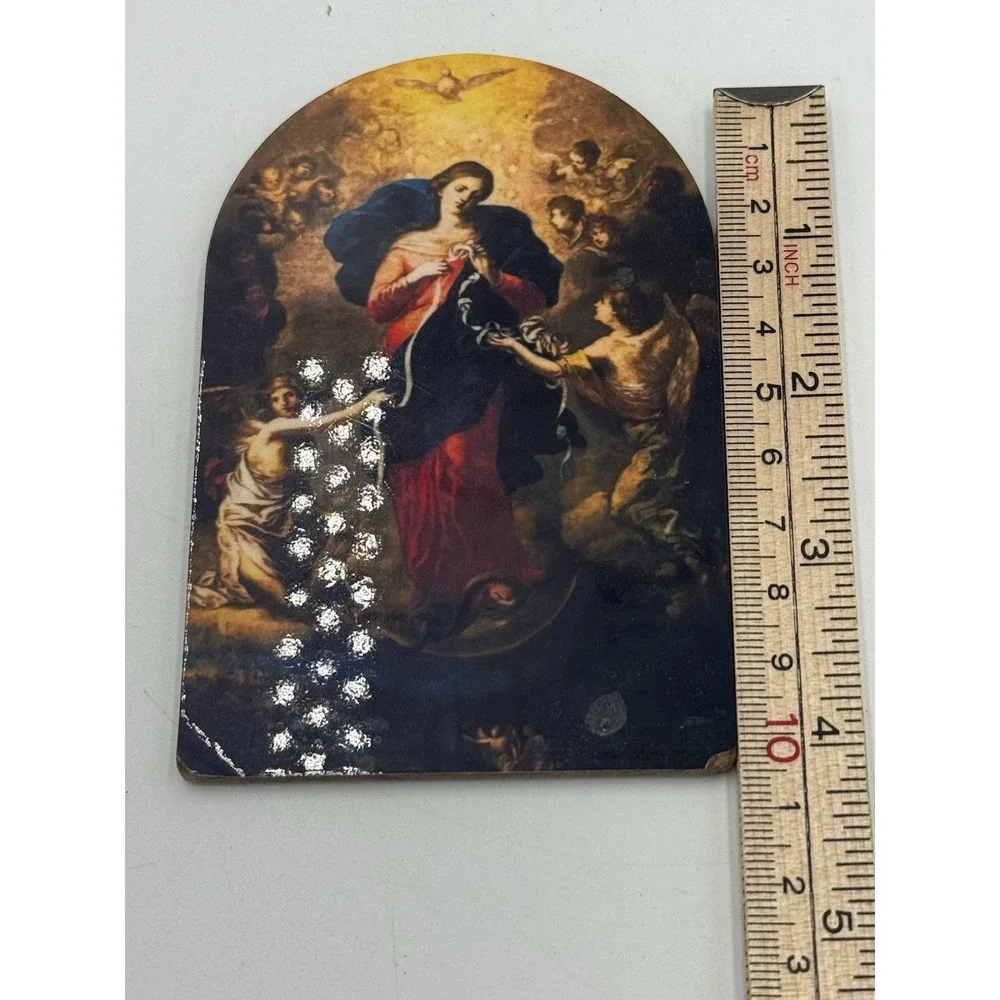 Our Lady Undoer (Untier) of Knots Arched Magnet